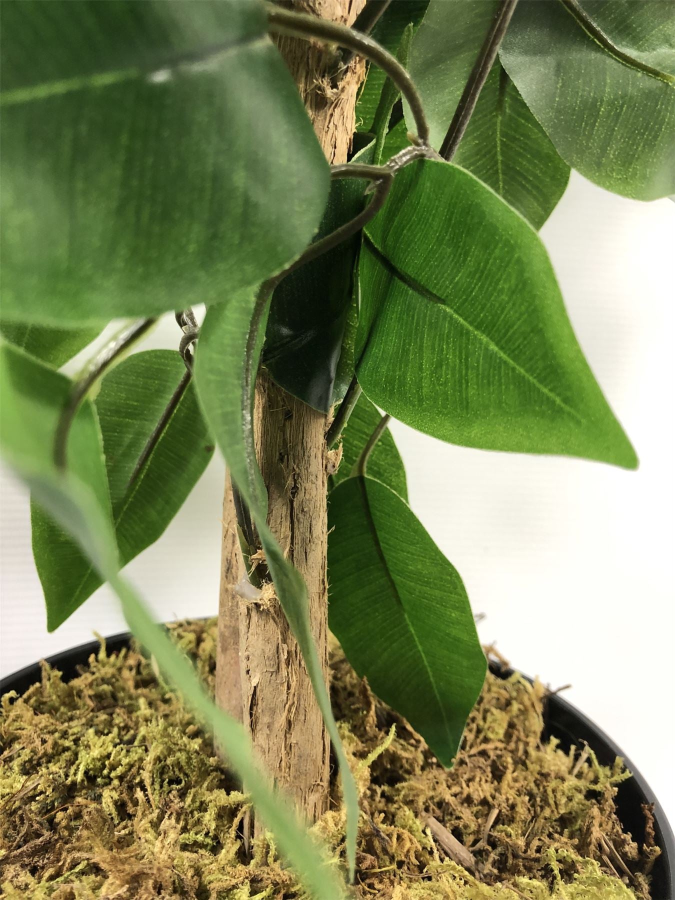 Artificial Ficus Tree Plant Green Bushy Ficus 120cm