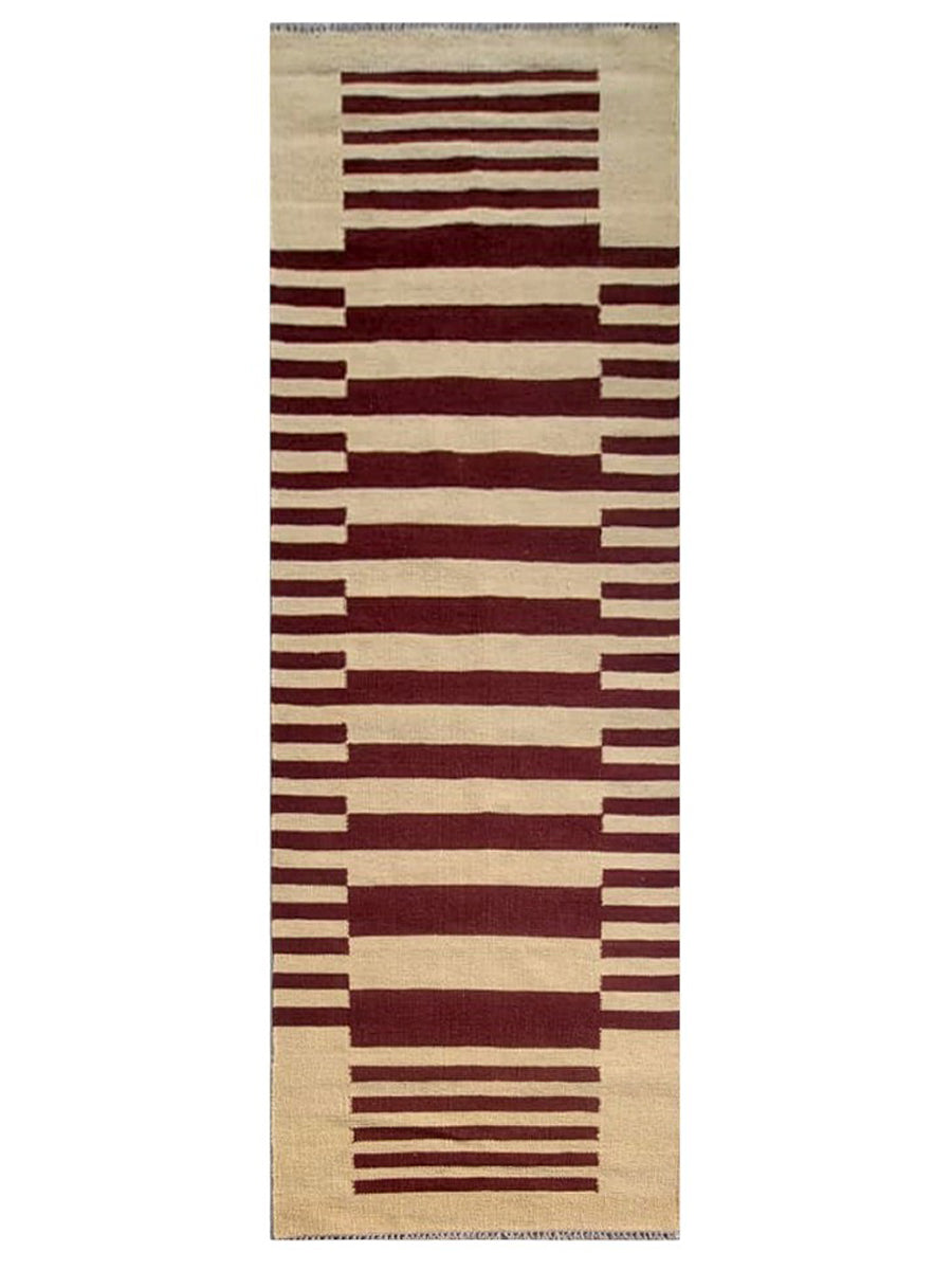 Scandinavian Kilim Runner - Size: 240 x 80 cm