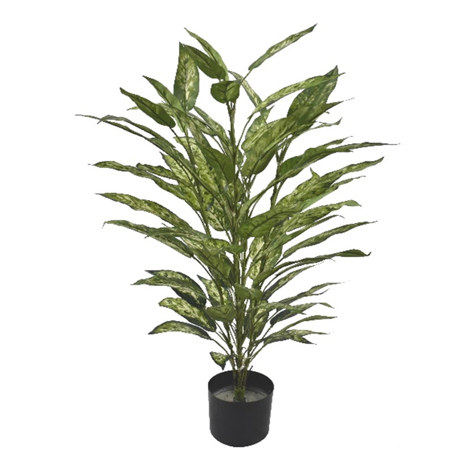 80cm Fire Retardant Aglaonema Bush with 72 Leaves