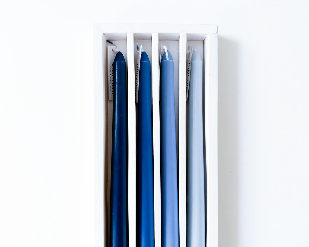 Lil Blue Taper Scented Candles