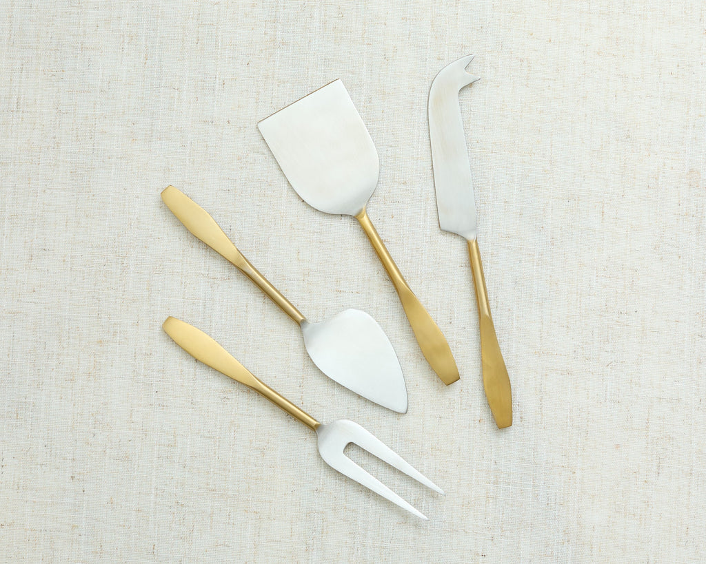 Aline Stainless Steel Cheese Cutlery Set