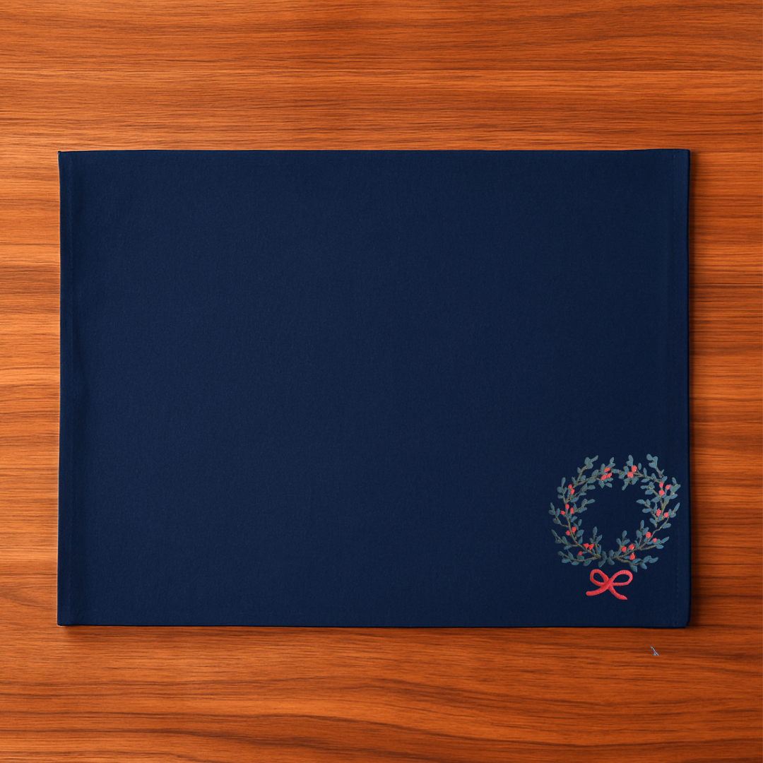 Table Mats - Wreath Motif
