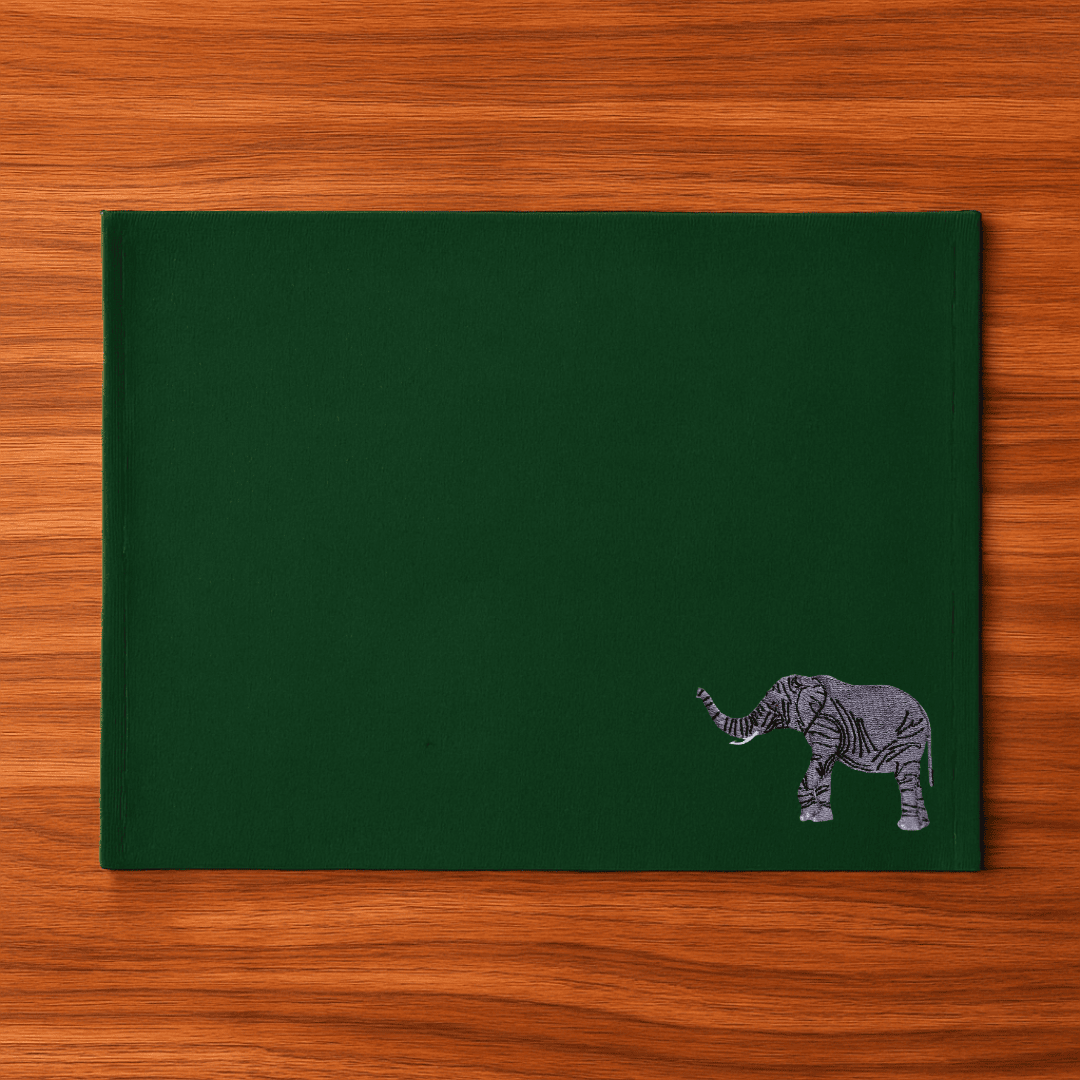 Table Mats - Elephant Embroidery-4