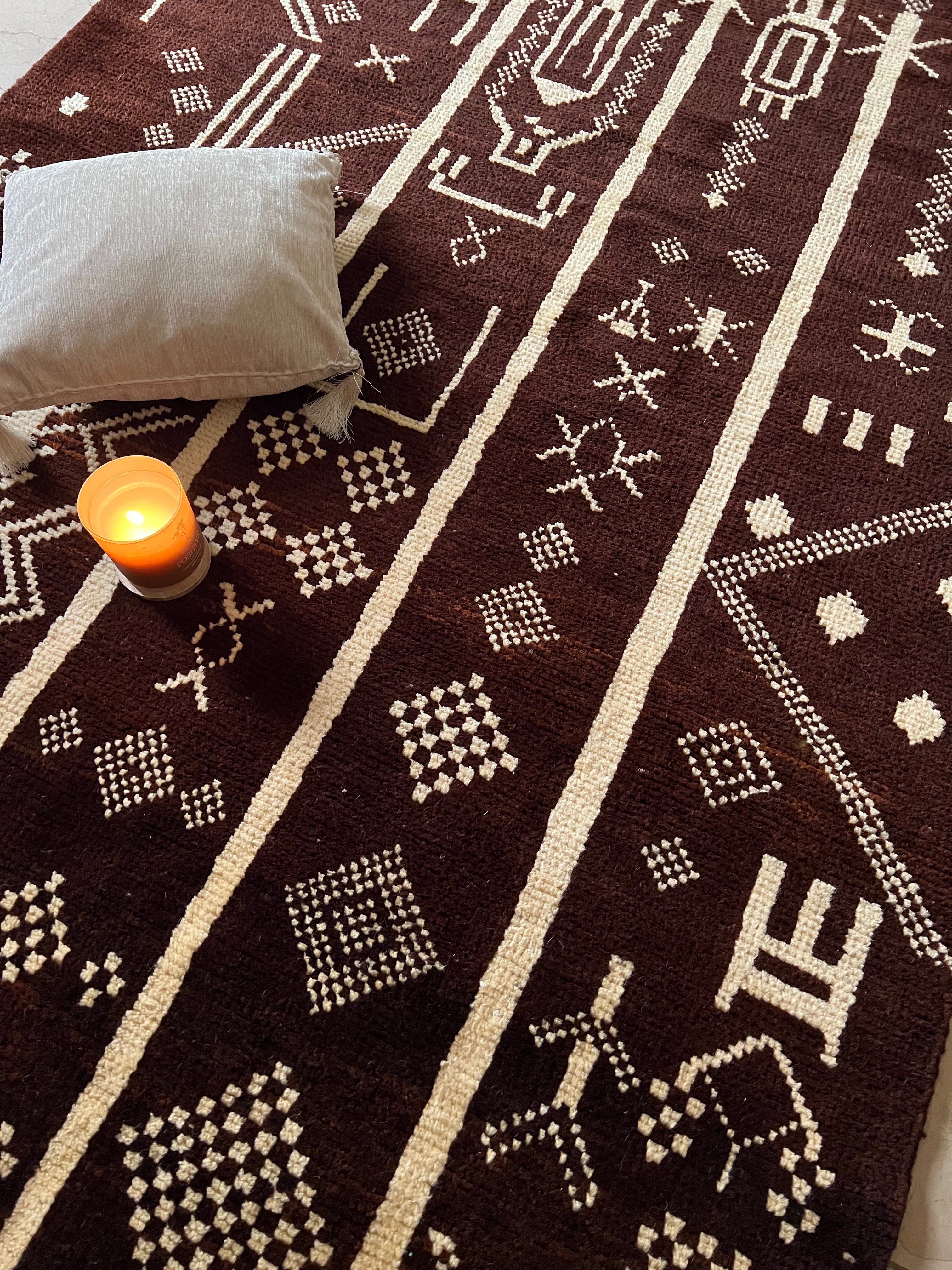 Qehwi Hand Knotted Rug - Made to Order