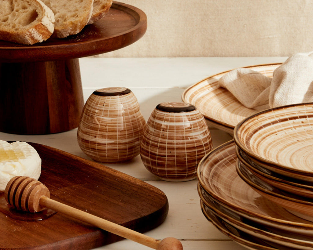 Marsali Porcelain Salt & Pepper Set