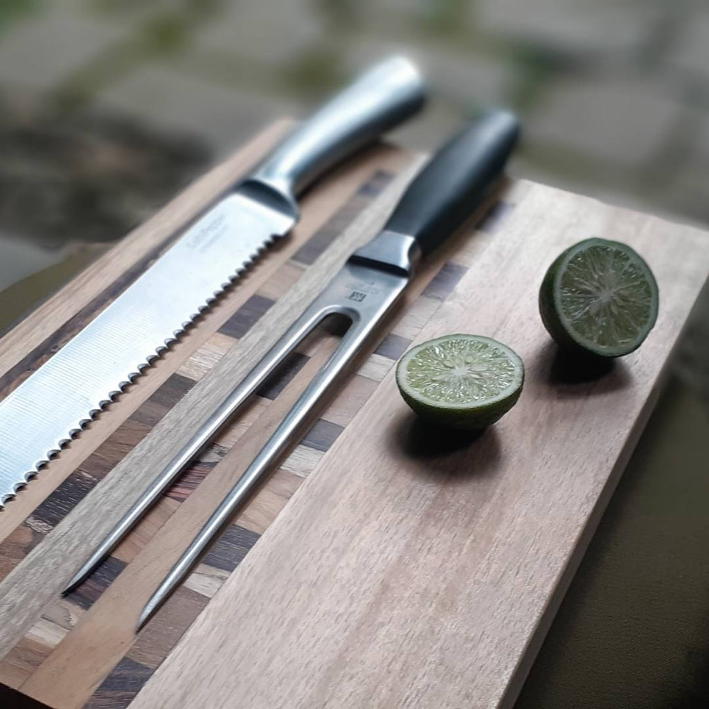 Upcycled End Grain Cutting Board - Pattern A (2 Sizes Available)