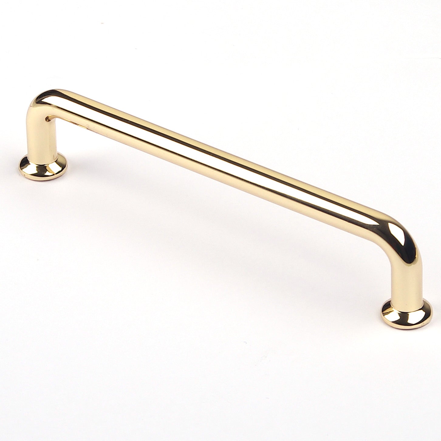 NNEDSZ 128mm Polished gold Furniture Kitchen Bathroom Cabinet Handles Drawer Bar Handle Pull Knob