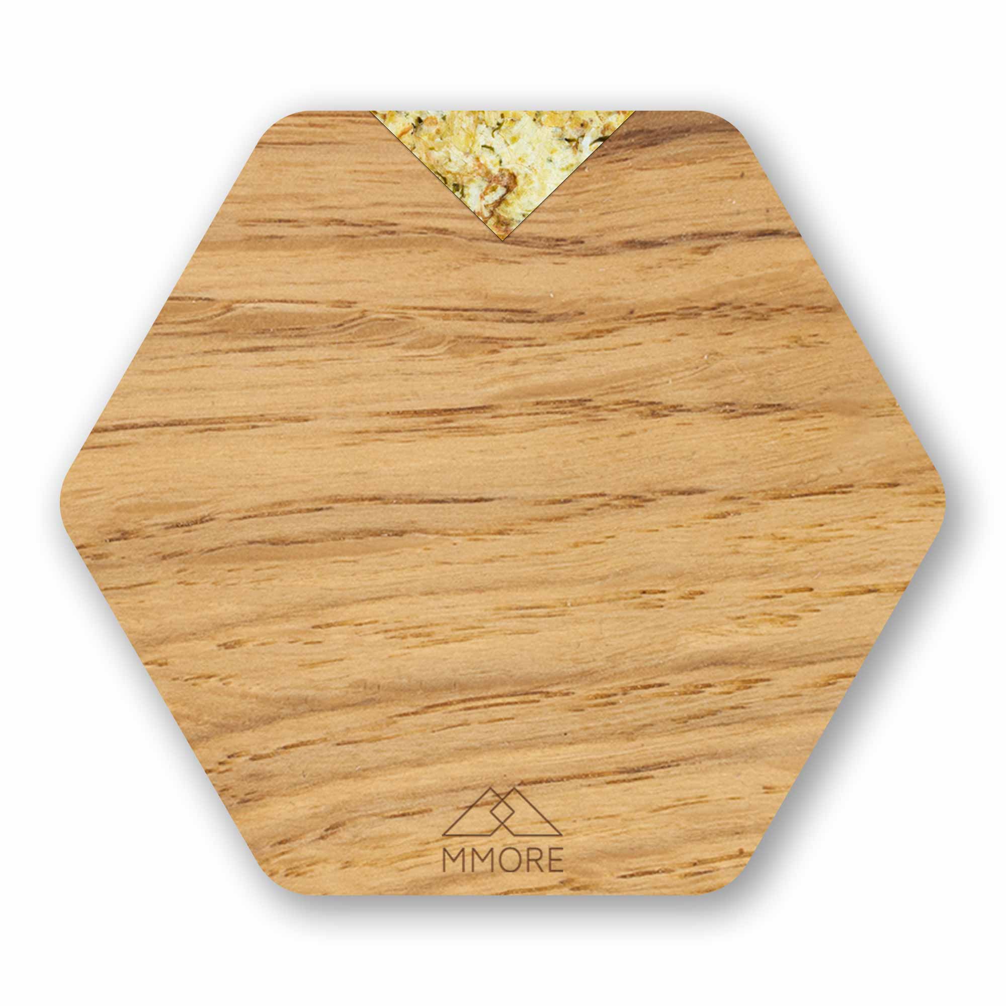 Wooden Coasters - Oak / Set of 4 Coasters