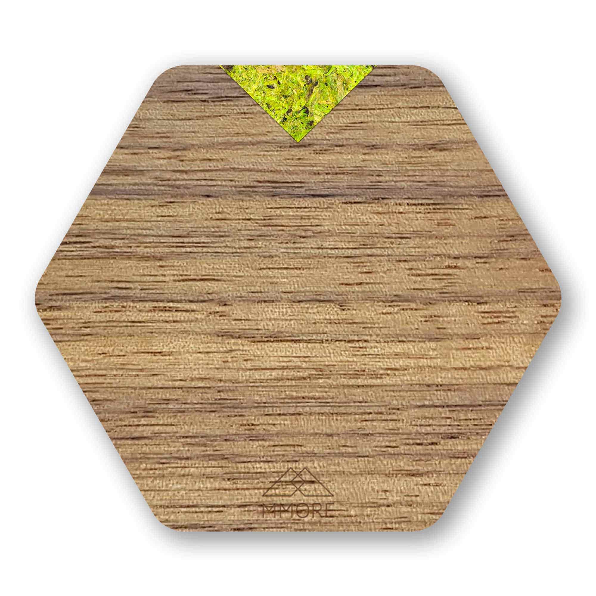PERSONALIZED Wooden Coasters - American Walnut / Set of 4 Coasters