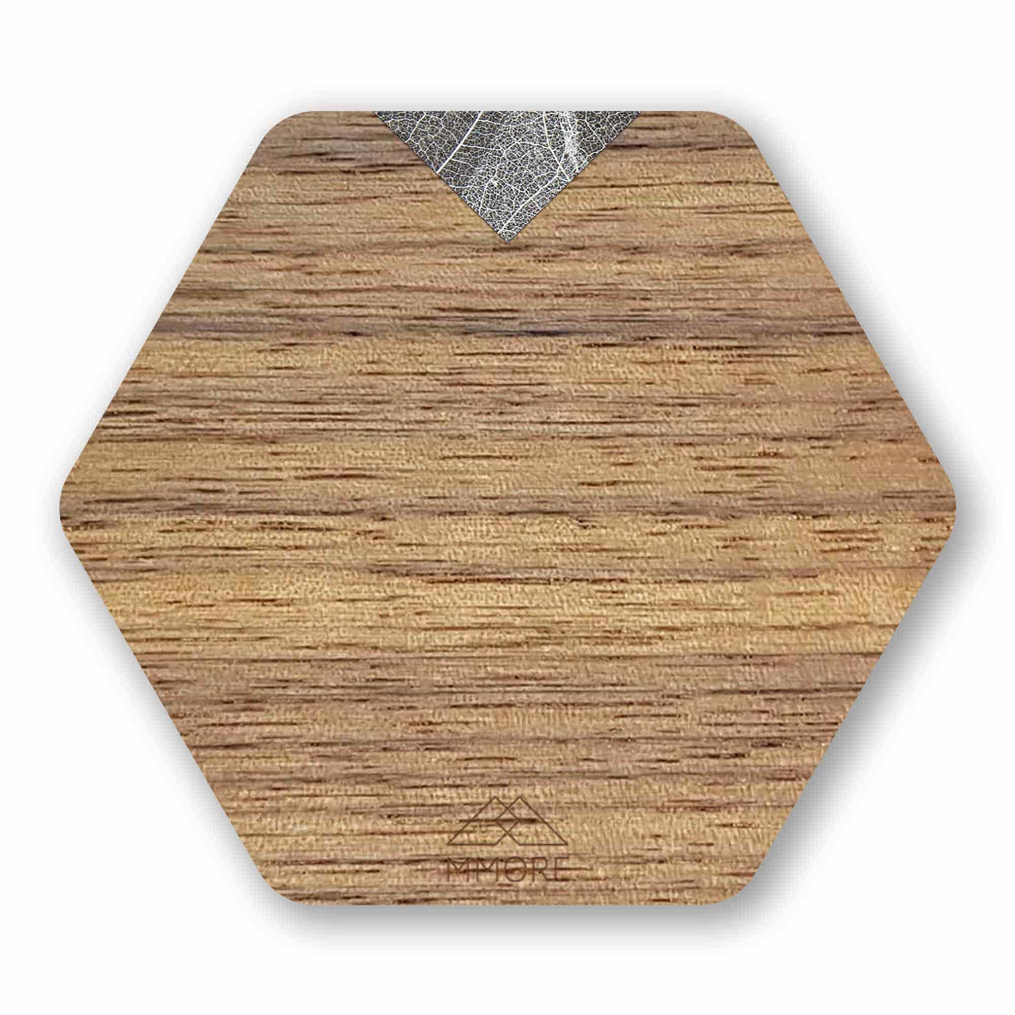 PERSONALIZED Wooden Coasters - American Walnut / Set of 4 Coasters
