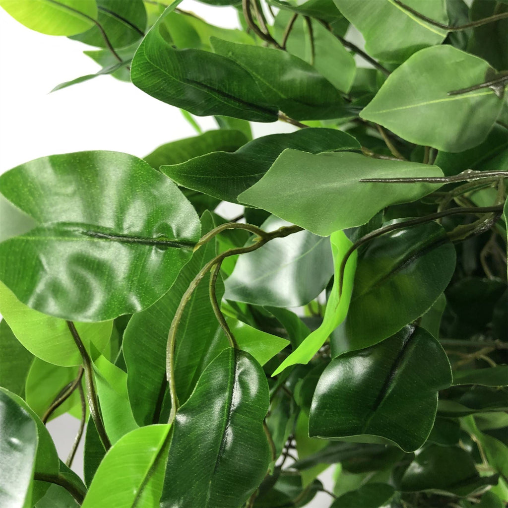 Artificial Ficus Tree Plant Green Bushy Ficus 120cm