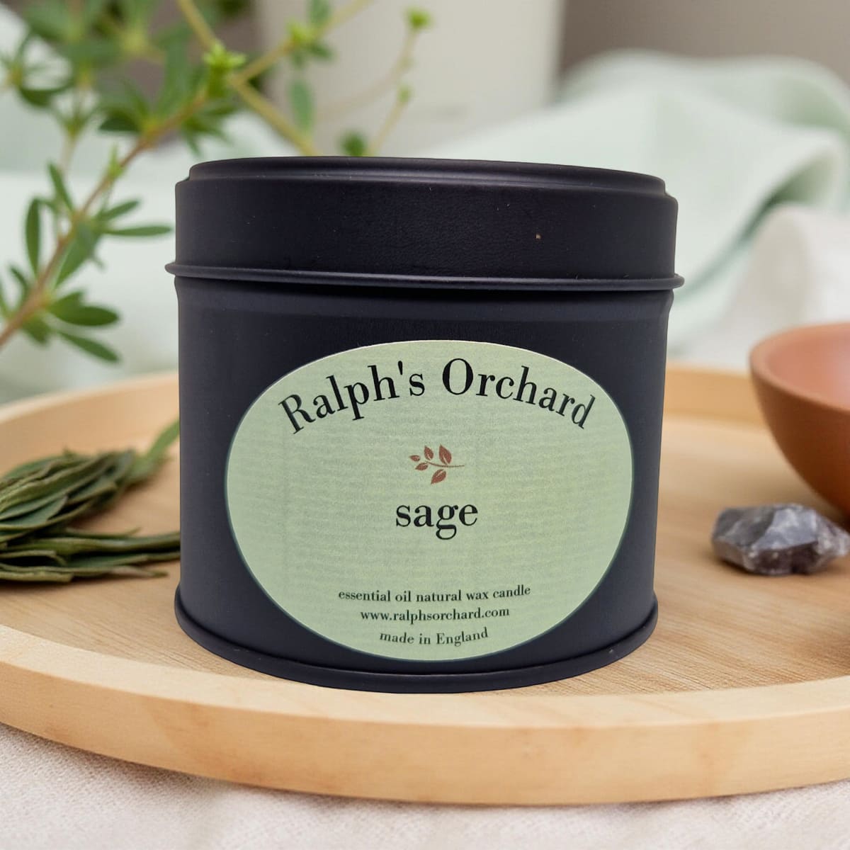Matte Black Classic Candle