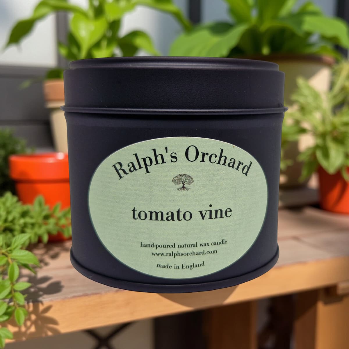 Matte Black Classic Candle