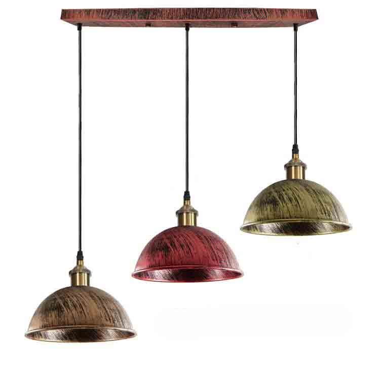3-Heads Ceiling Pendant Cluster Light Fitting Lights E27 Socket Hanging Chandelier Light~1265