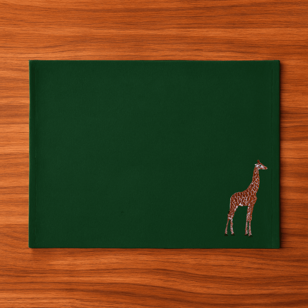 Table Mats - Giraffe Embroidery