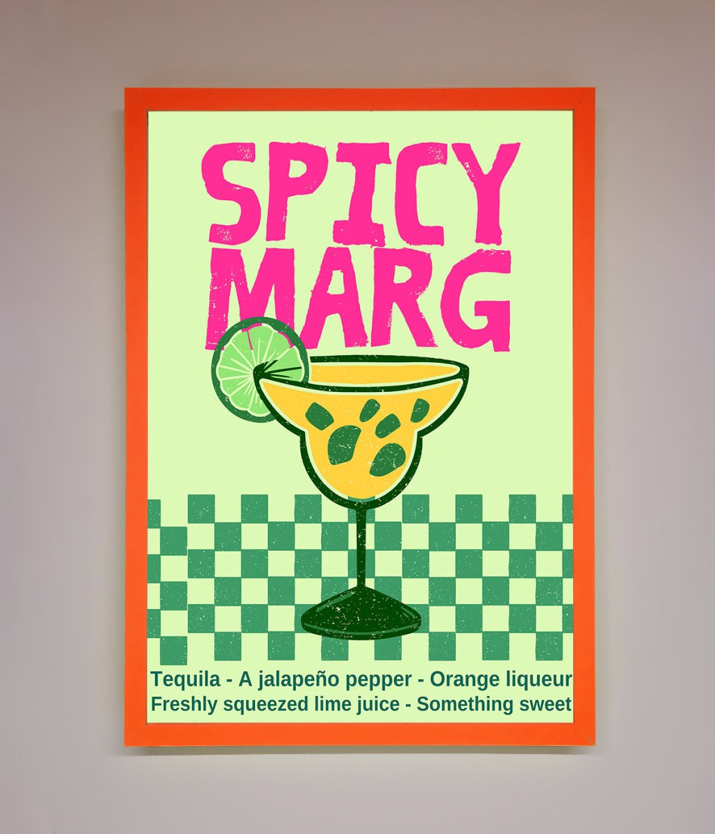 Spicy Marg Framed Poster-11