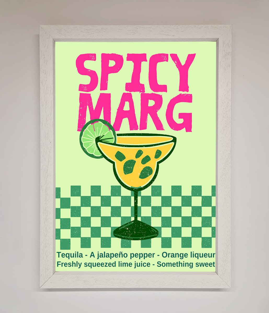 Spicy Marg Framed Poster-2