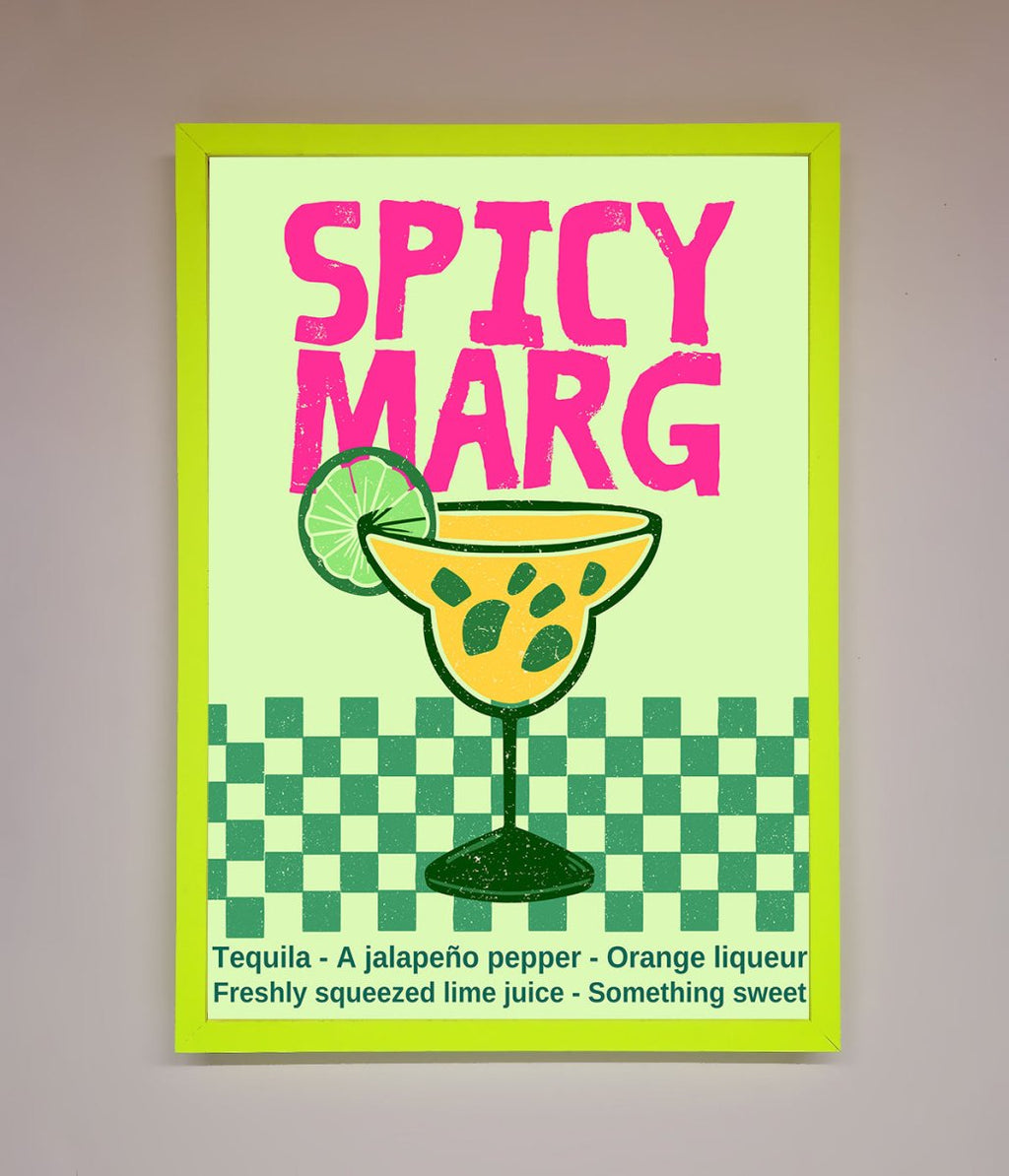 Spicy Marg Framed Poster-0