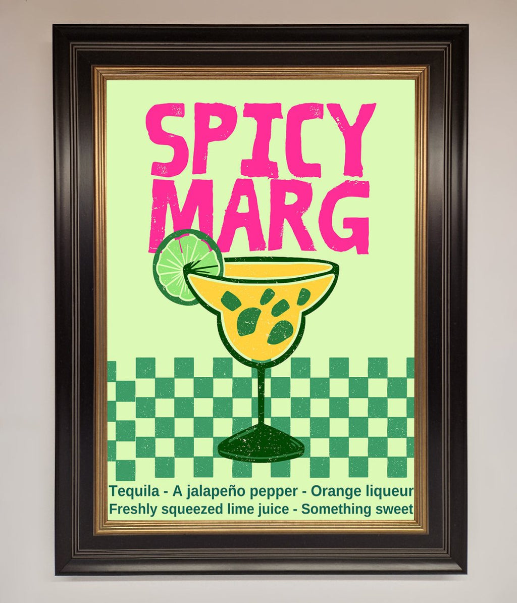 Spicy Marg Framed Poster-9