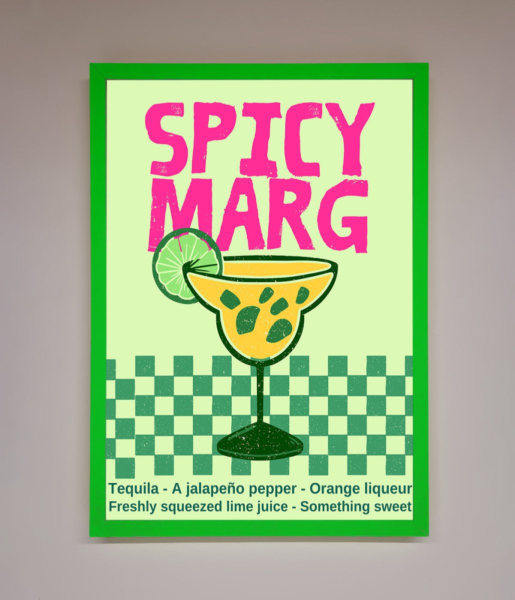 Spicy Marg Framed Poster-12