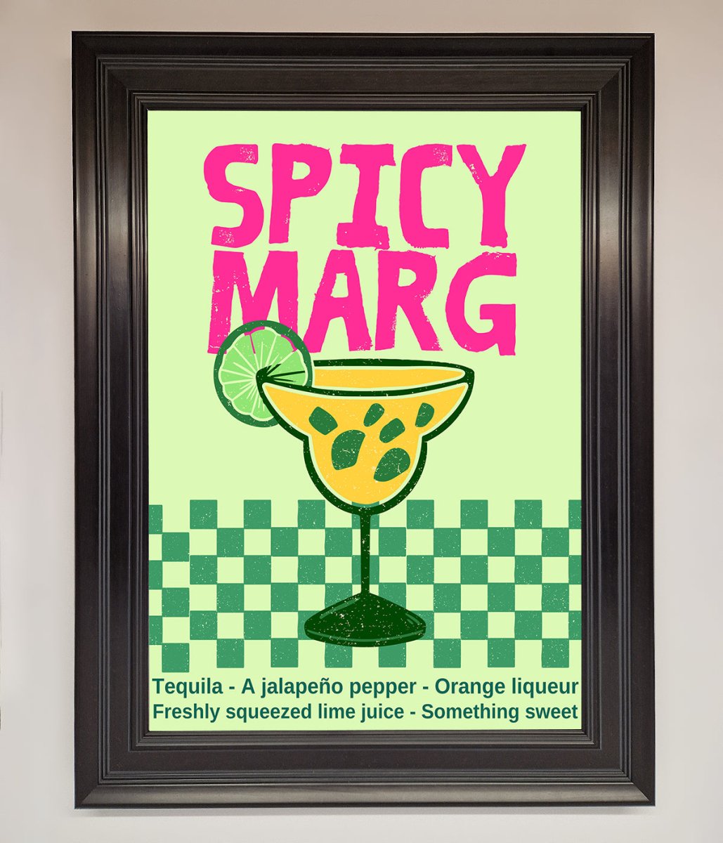 Spicy Marg Framed Poster-6