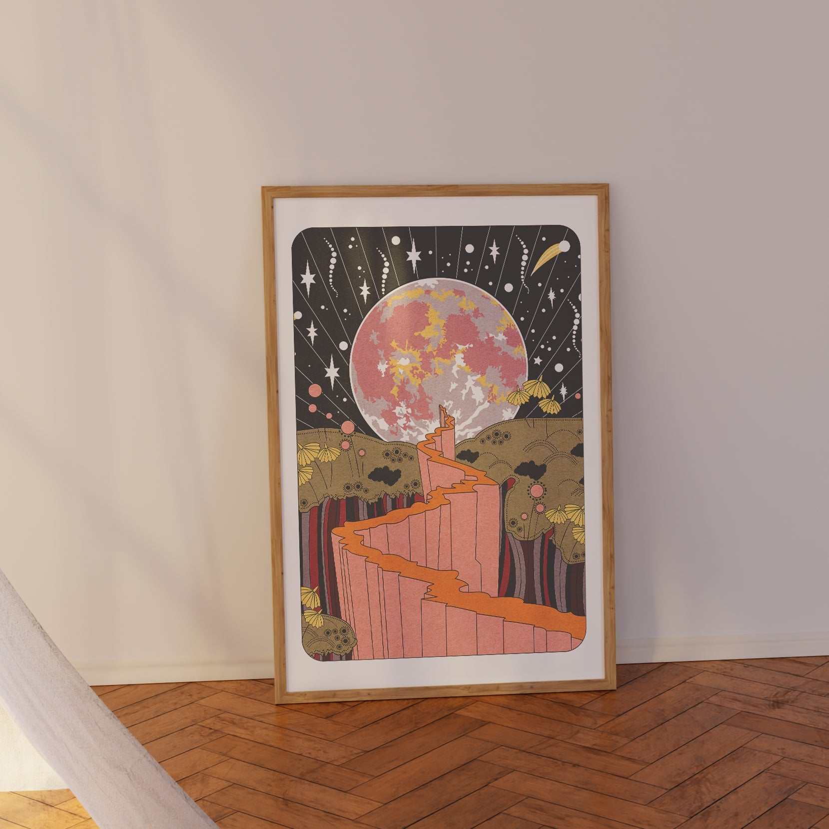 Stargazer art print