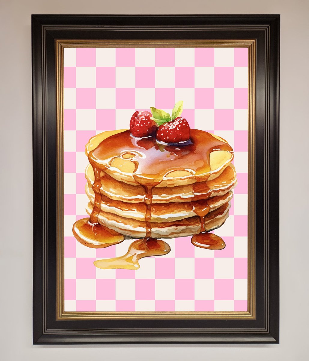 Syrup Pankcakes Framed Print-9