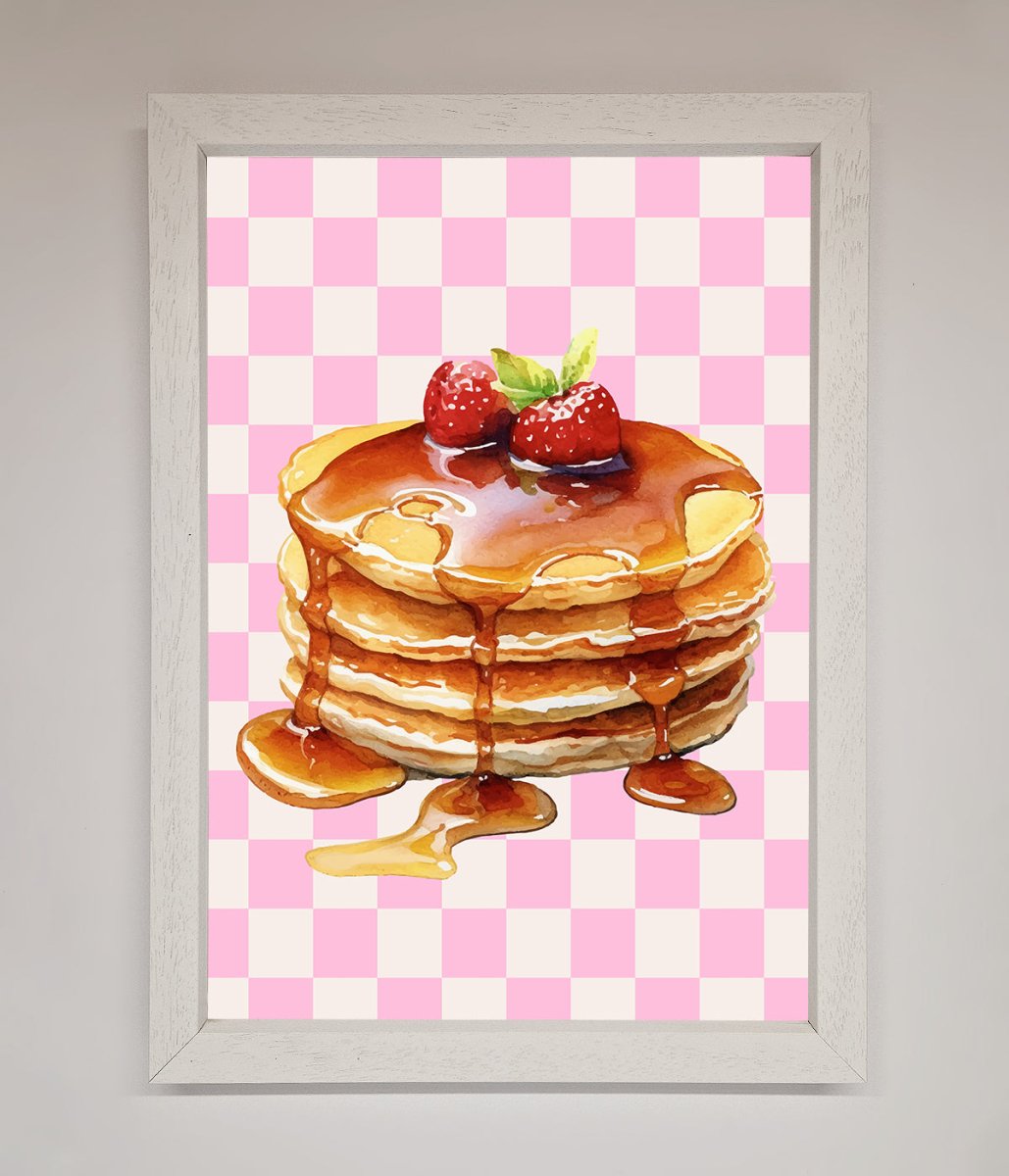 Syrup Pankcakes Framed Print-2