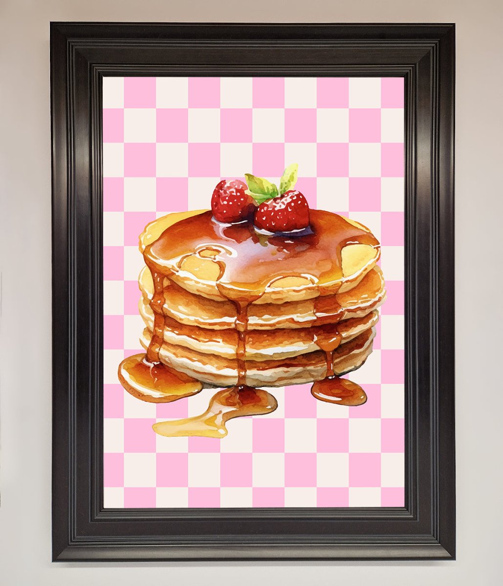 Syrup Pankcakes Framed Print-6