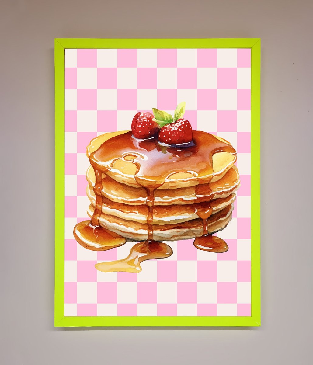 Syrup Pankcakes Framed Print-13
