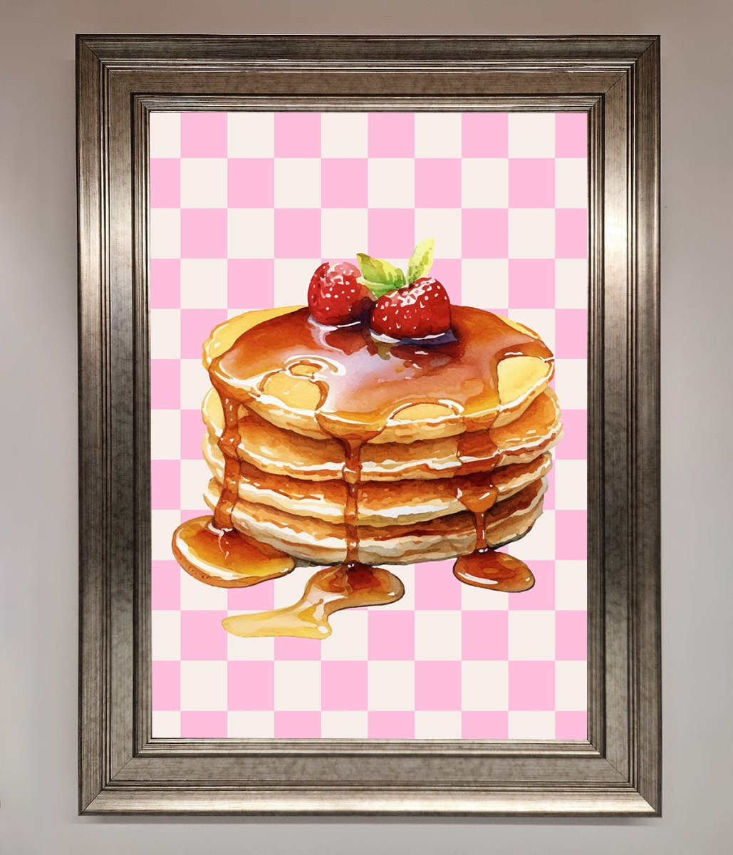 Syrup Pankcakes Framed Print-5
