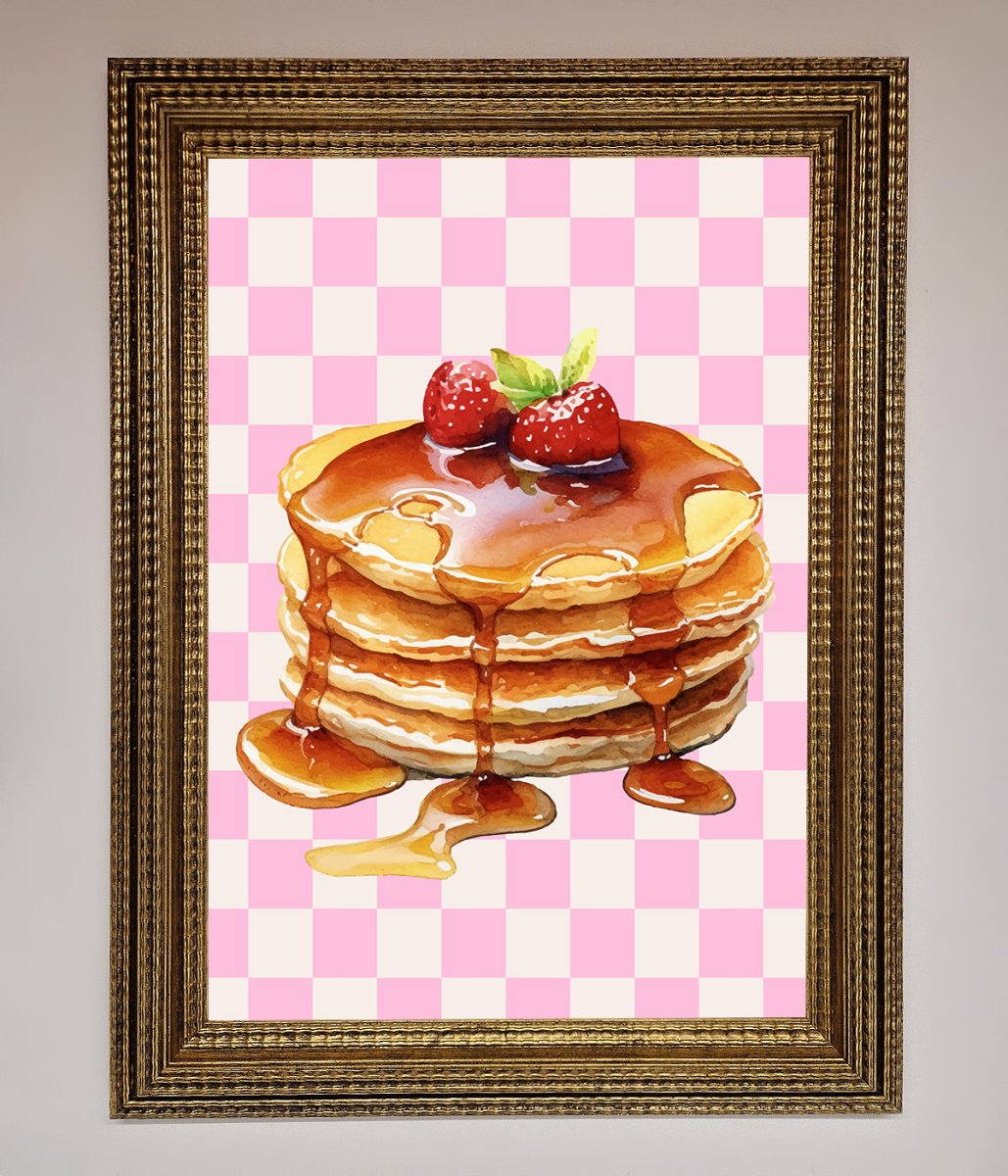Syrup Pankcakes Framed Print-15