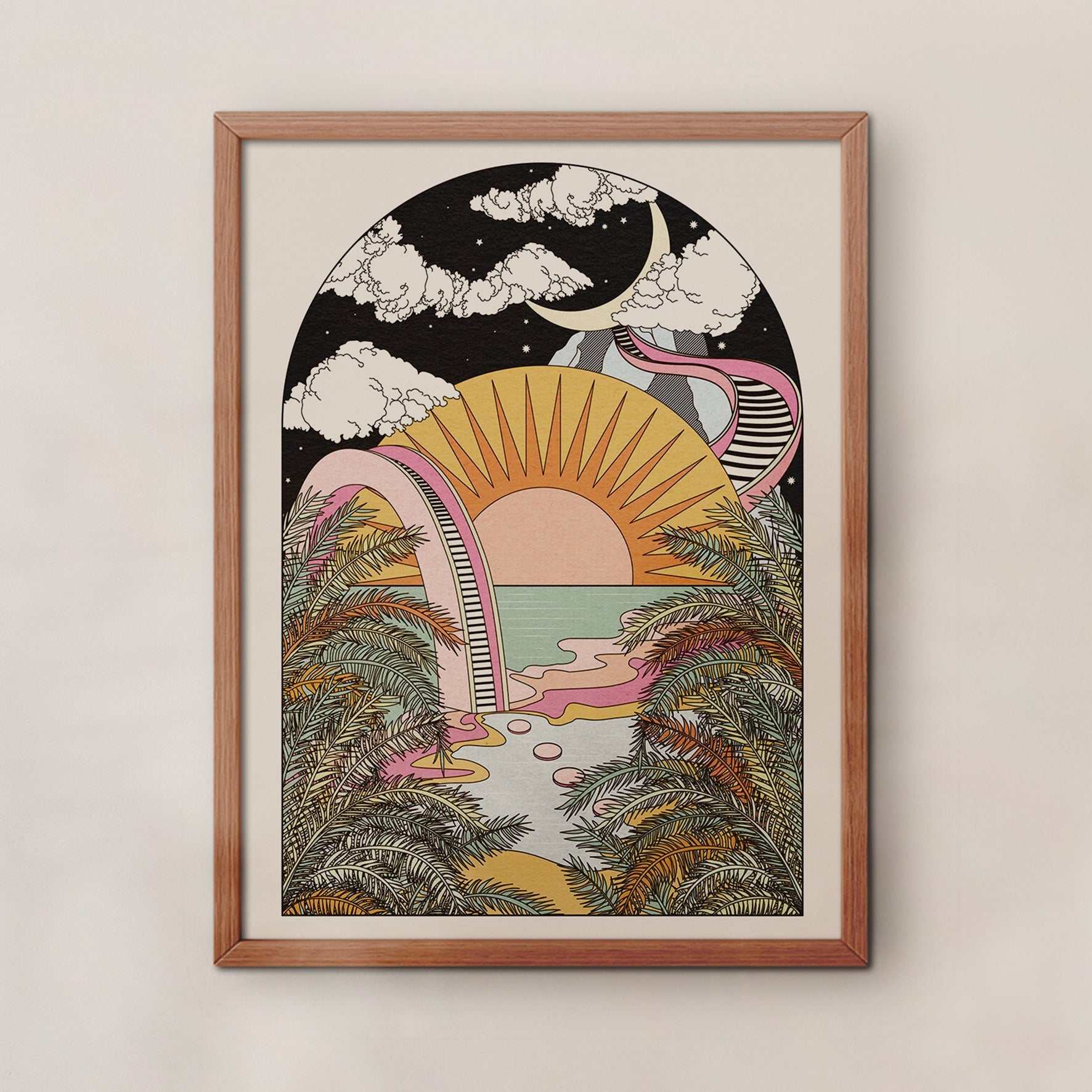 The Best View Art Print