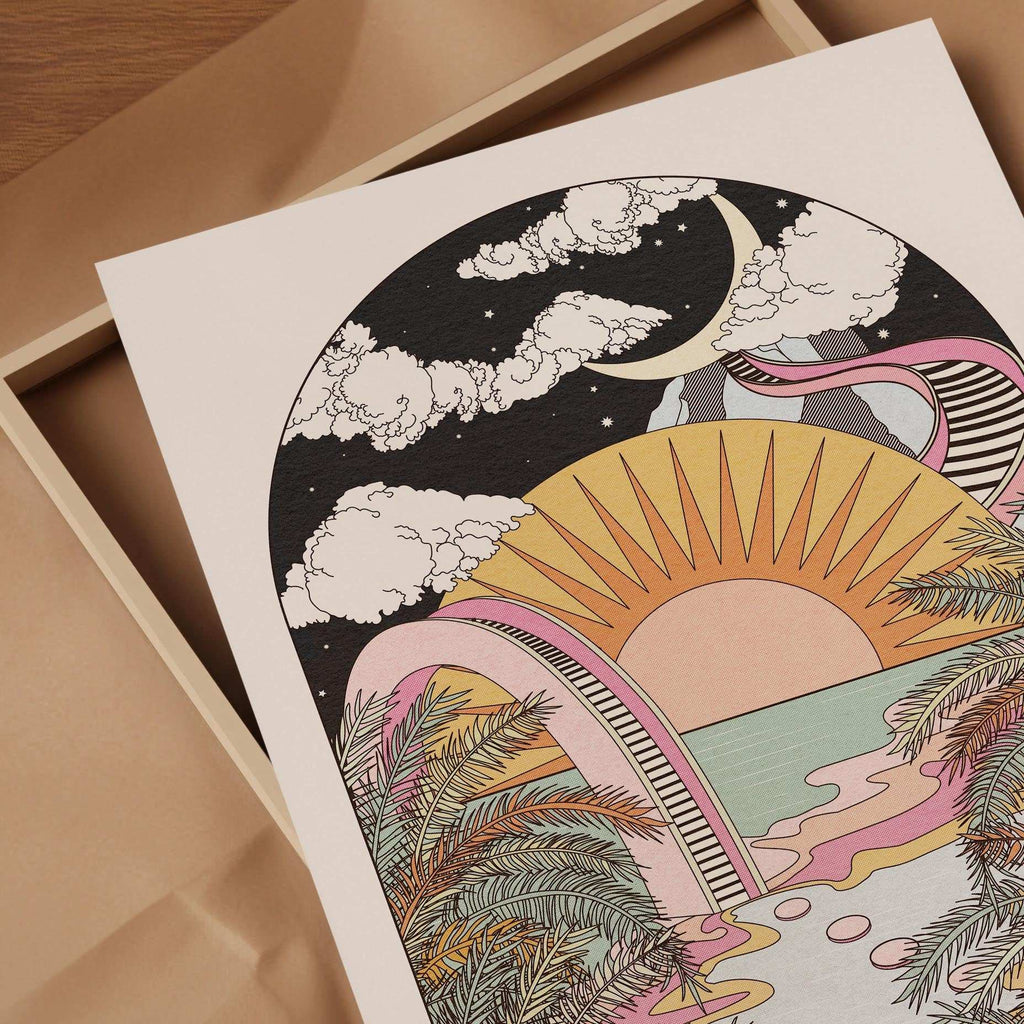 The Best View Art Print