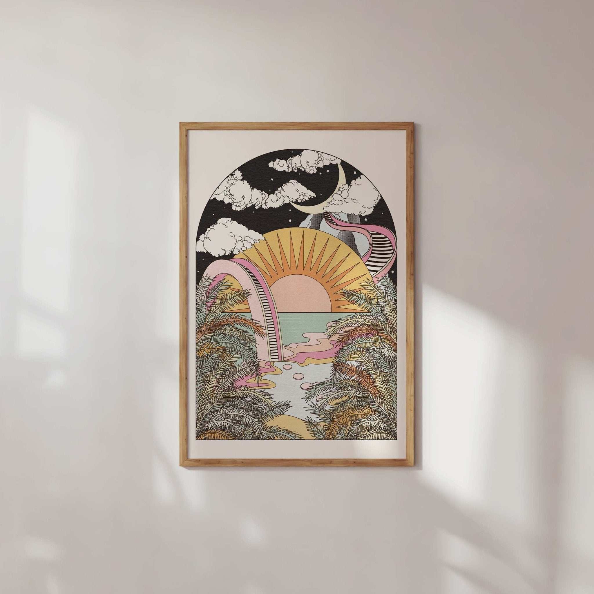 The Best View Art Print