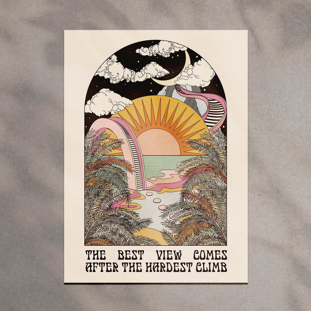 The Best View Art Print