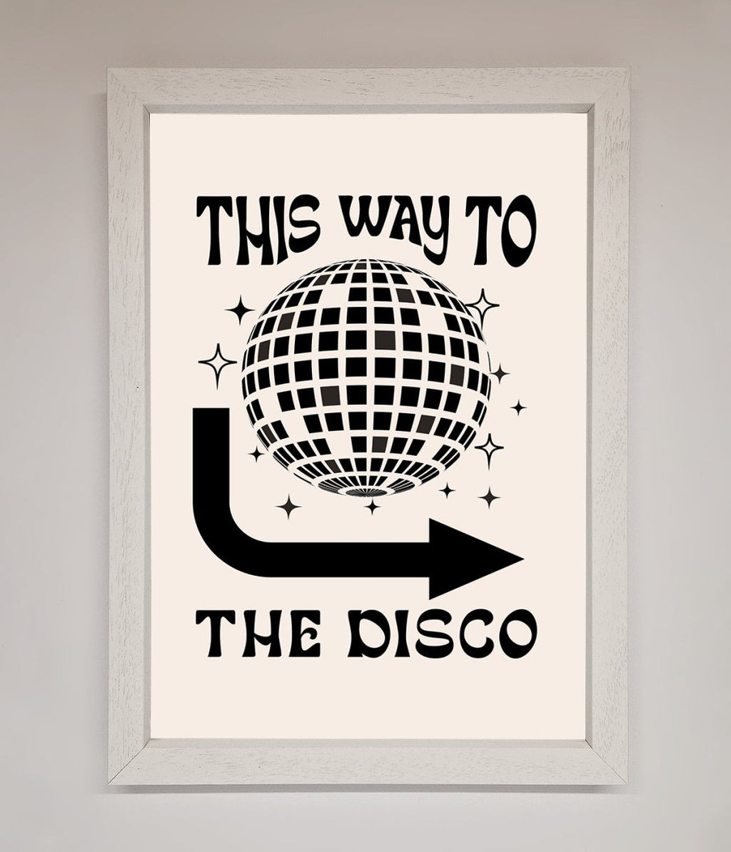To The Disco Framed Poster-2