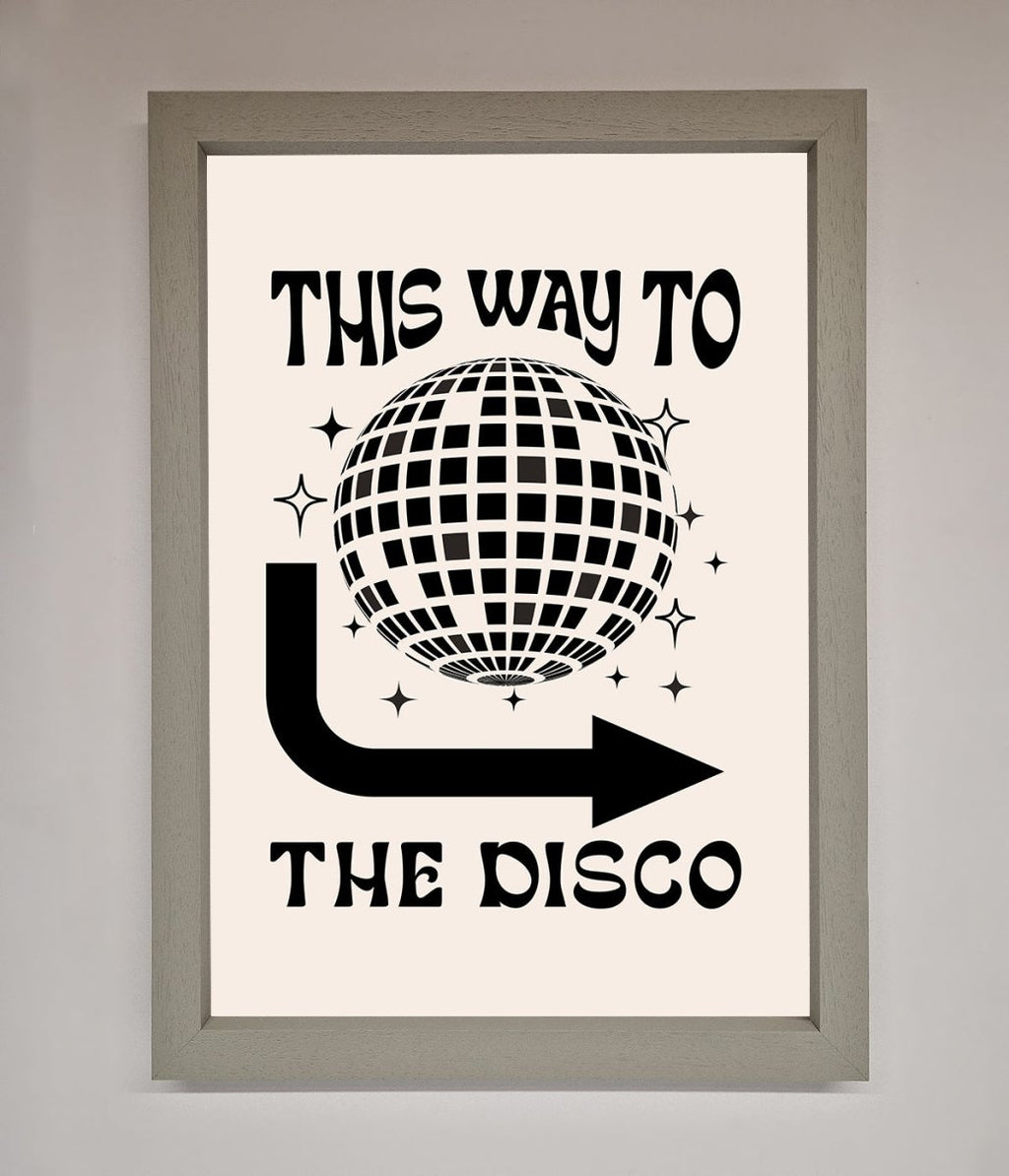 To The Disco Framed Poster-3