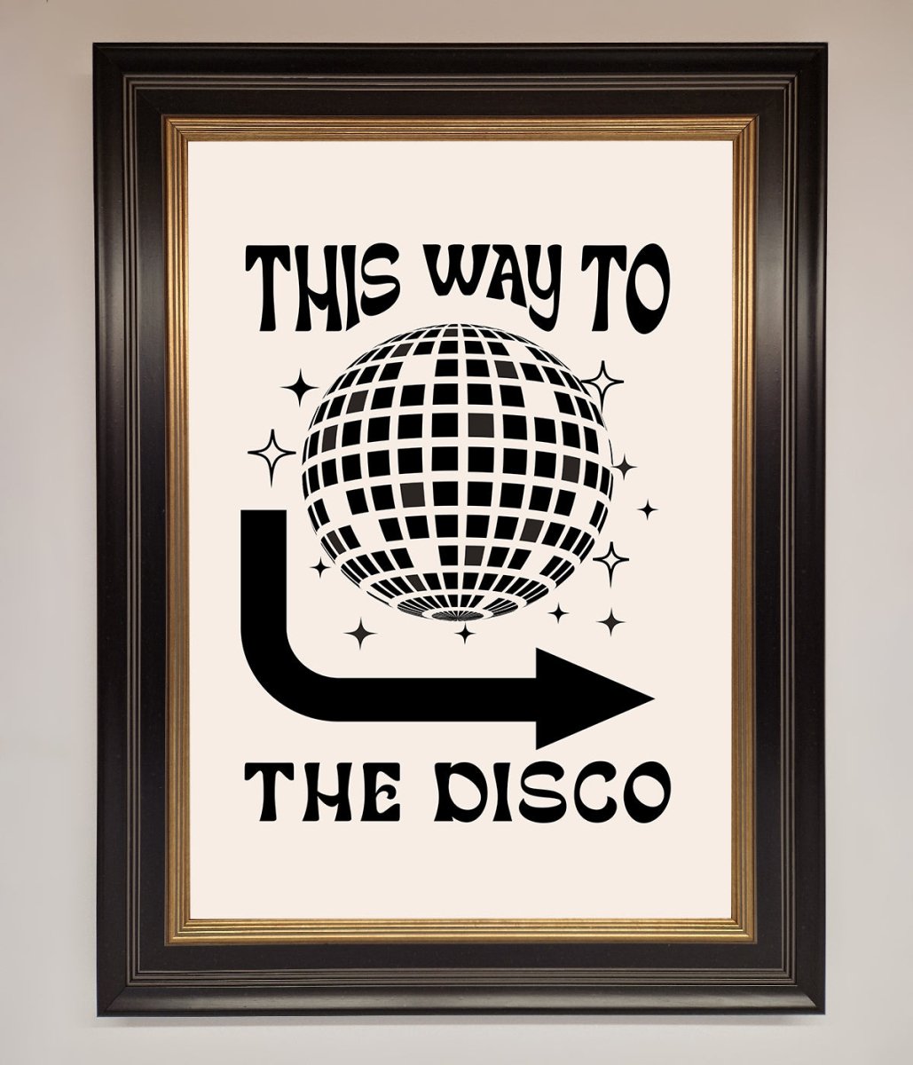 To The Disco Framed Poster-17