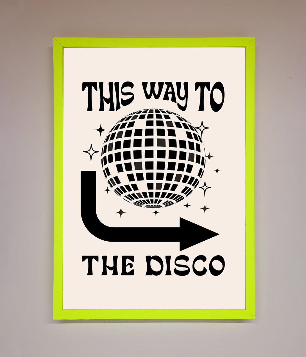 To The Disco Framed Poster-8