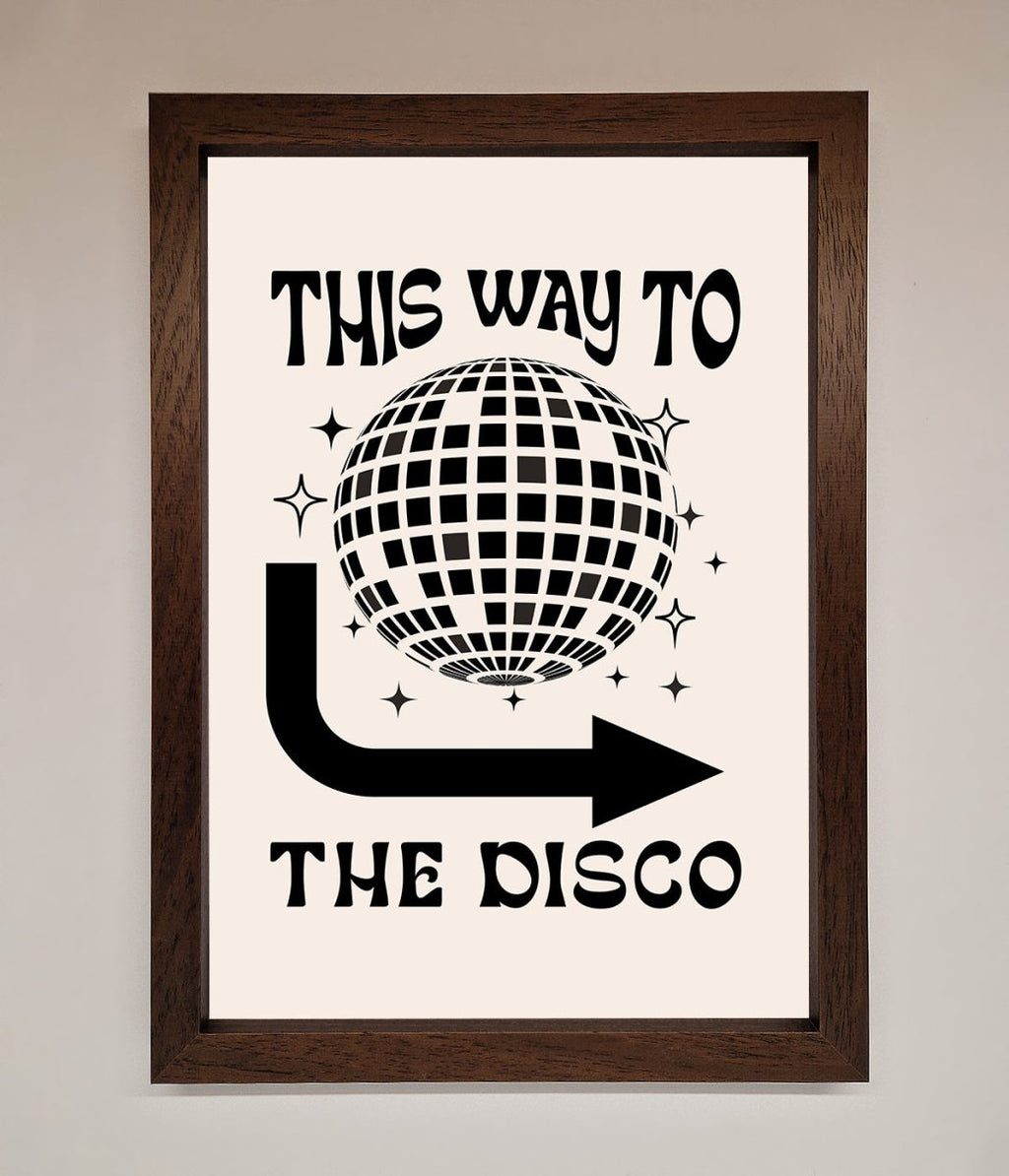 To The Disco Framed Poster-18