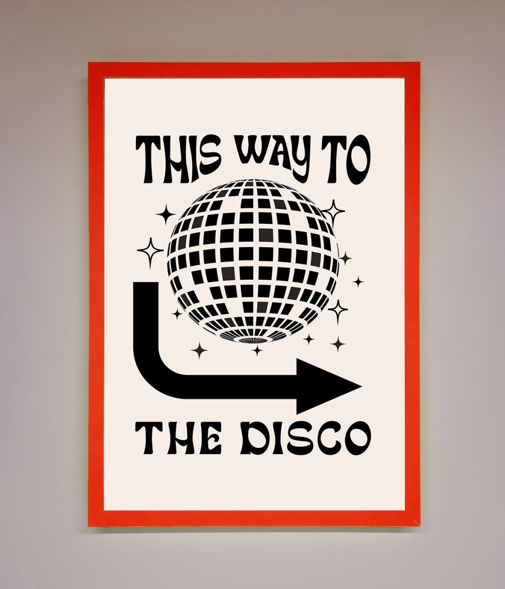 To The Disco Framed Poster-7