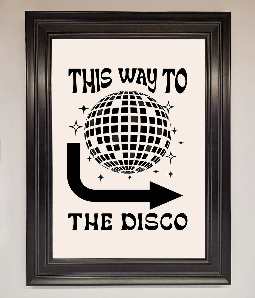 To The Disco Framed Poster-15