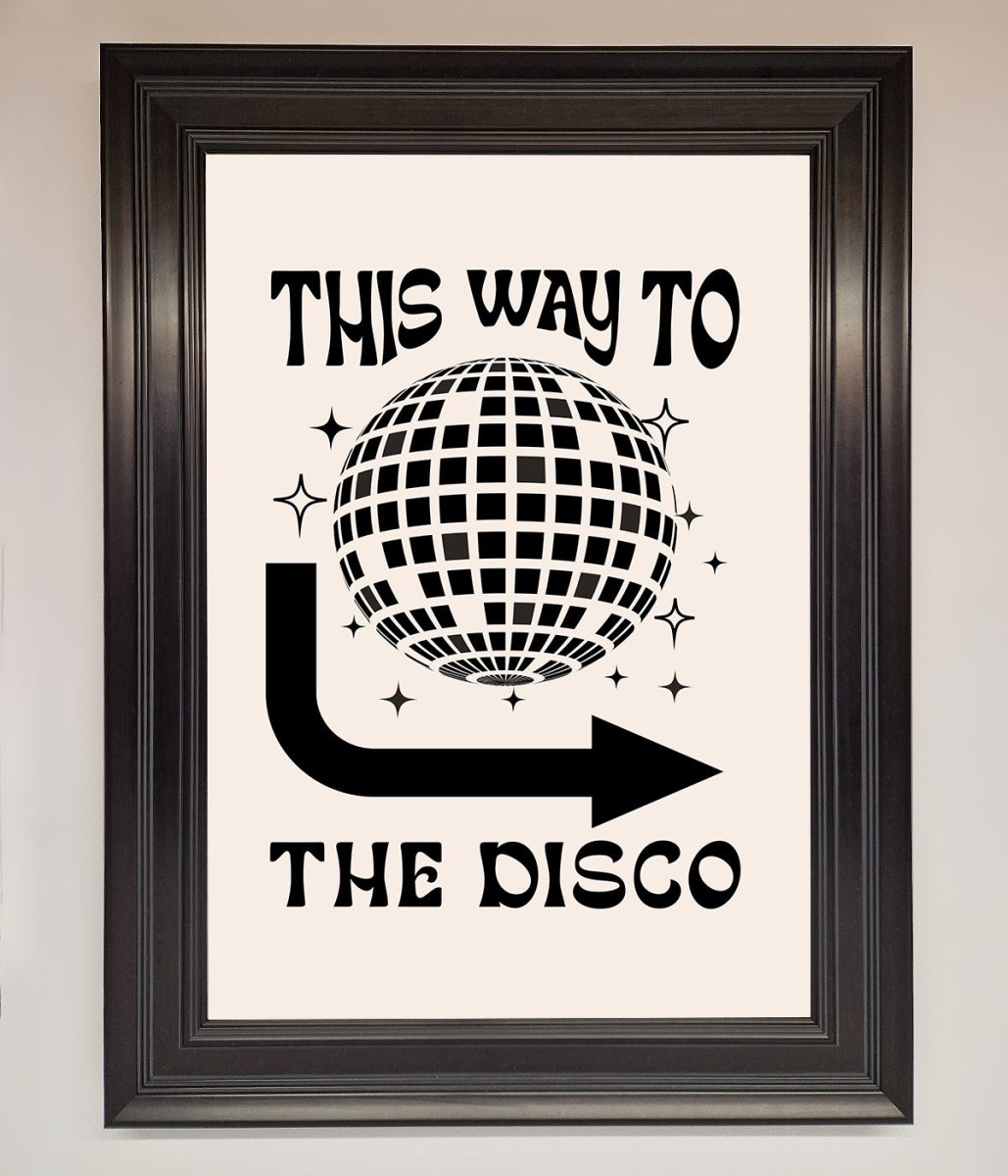 To The Disco Framed Poster-15