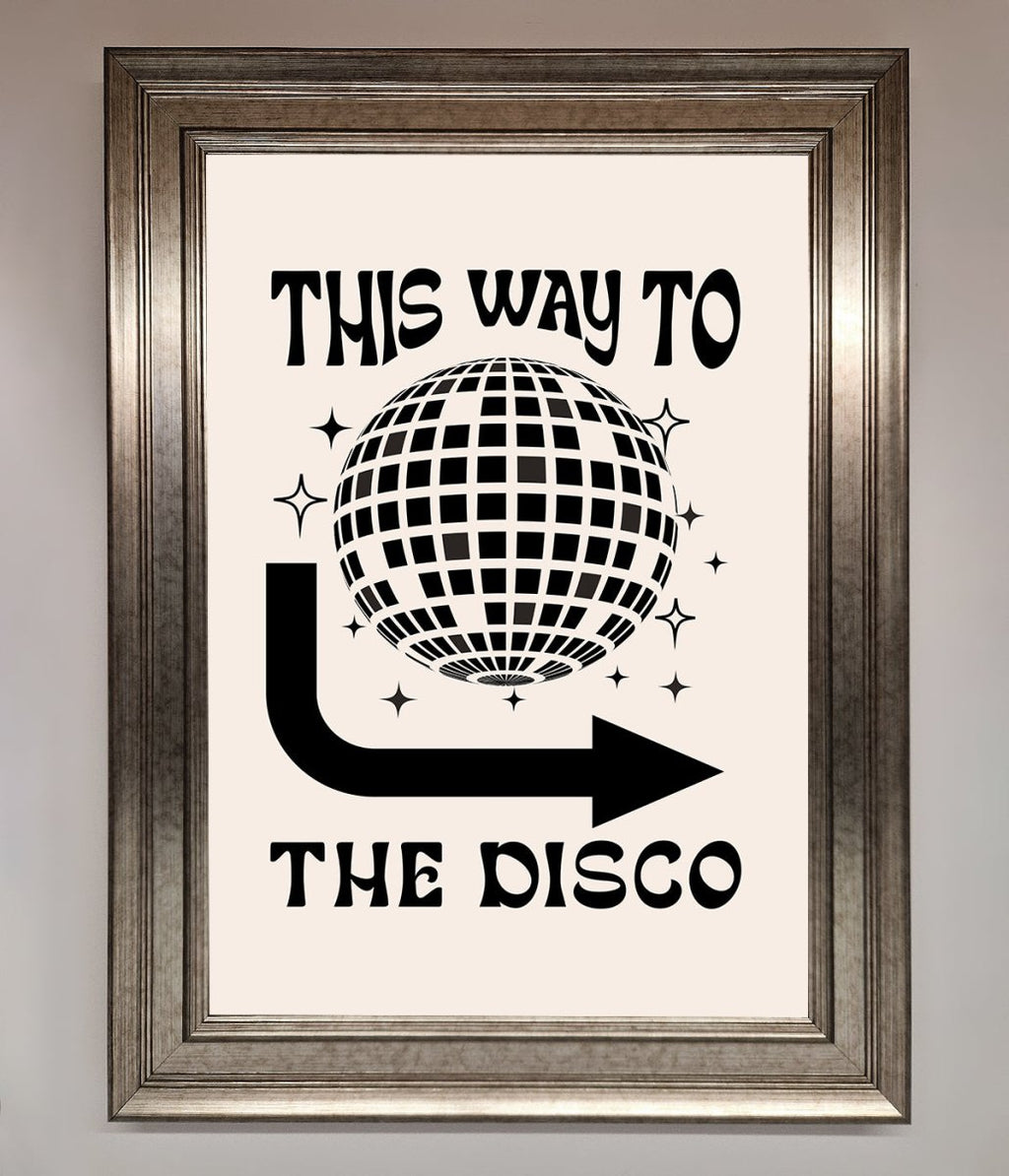 To The Disco Framed Poster-14