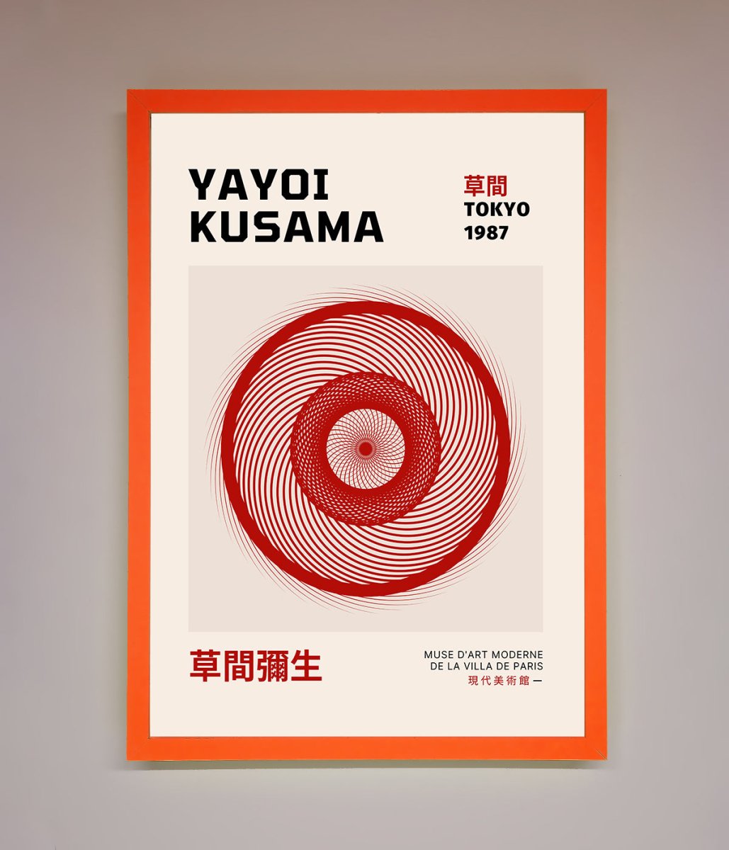 Yayoi Kusama 1987 Framed Wall Art-0