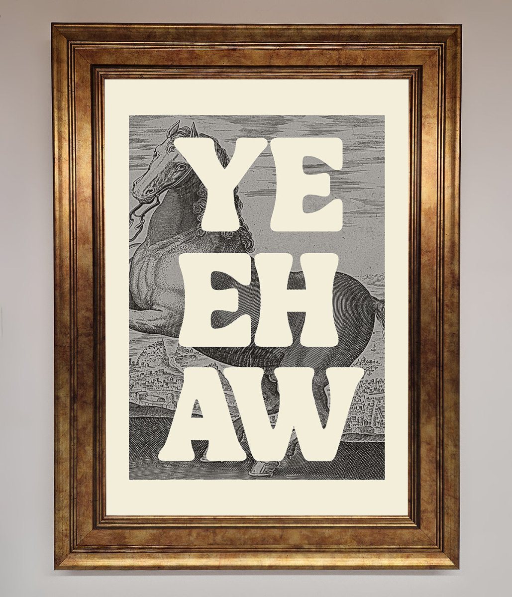 Yehaw Framed Poster-7