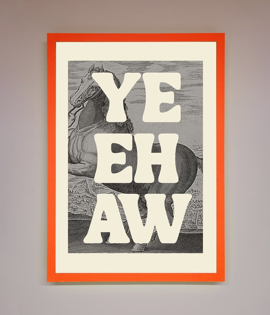 Yehaw Framed Poster-10