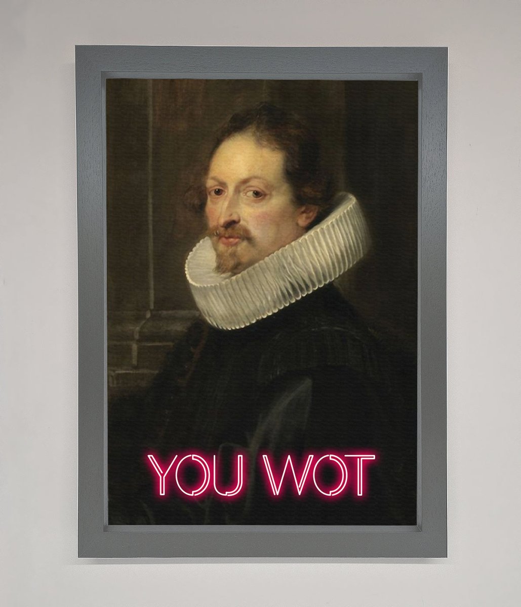 You Wot Renaissance Framed Poster-4