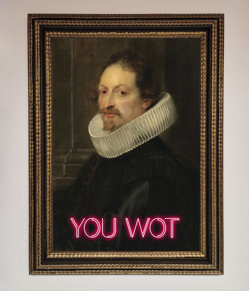 You Wot Renaissance Framed Poster-11